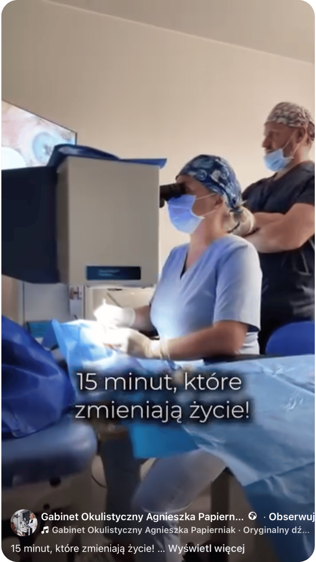 Rolka medyczna - content dla placówki medycznej